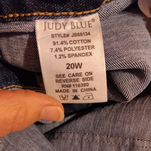Judy Blue High Rise Skinny Jeans-size 20 - Picture 7 of 7